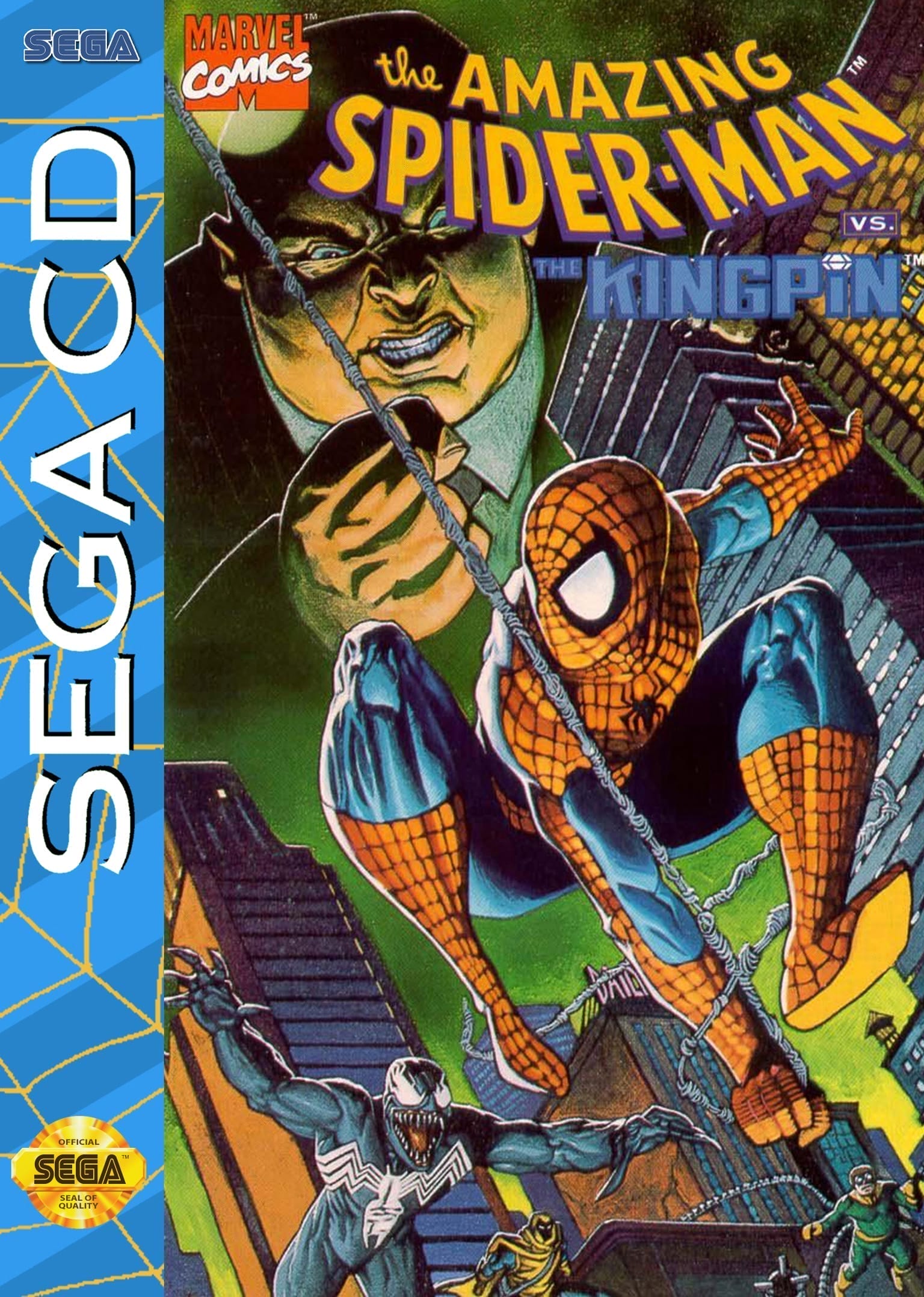 The Amazing Spider-Man vs. The Kingpin | Sega CD | Play retro games online for free, Play emulator games online for free