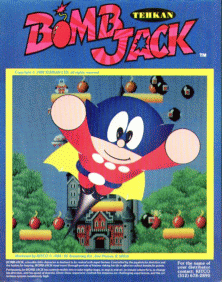 BOMB JACK | Arcade | Play retro games online for free, Play emulator games online for free