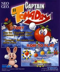 Captain Tomaday | Arcade | Play retro games online for free, Play emulator games online for free