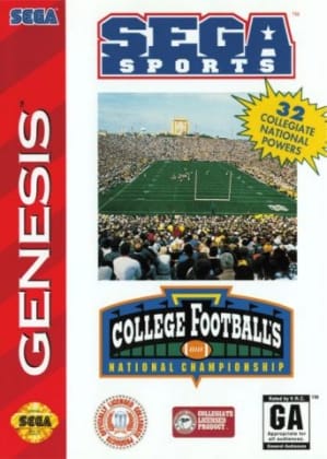 College Football's National Championship | Sega Genesis | Play retro games online for free, Play emulator games online for free