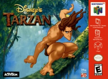 Disney's Tarzan | Nintendo 64 | Play retro games online for free, Play emulator games online for free