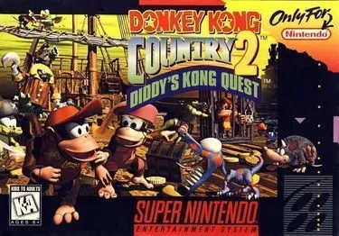 Donkey Kong Country 2: Diddy's Kong Quest | SNES | Play retro games online for free, Play emulator games online for free