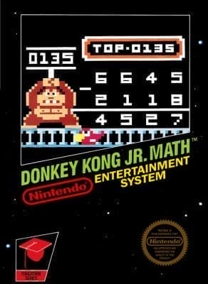 Donkey Kong Jr. Math | NES | Play retro games online for free, Play emulator games online for free