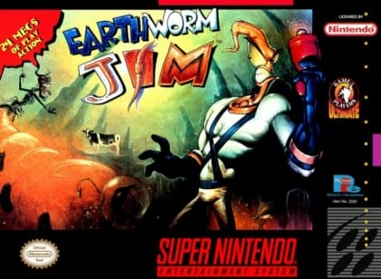 Earthworm Jim | SNES | Play retro games online for free, Play emulator games online for free