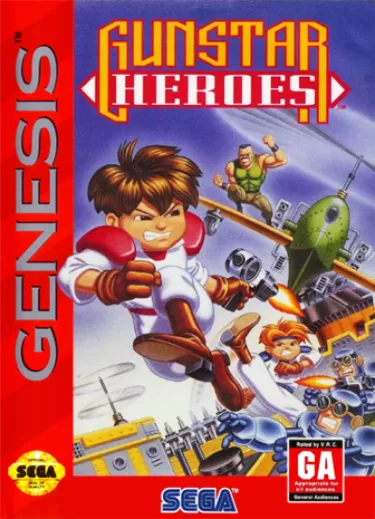 Gunstar Heroes | Sega Genesis | Play retro games online for free, Play emulator games online for free