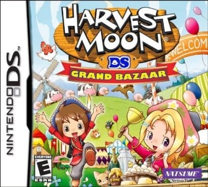 Harvest Moon DS: Grand Bazaar | Nintendo DS | Play retro games online for free, Play emulator games online for free