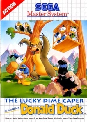 The Lucky Dime Caper Starring Donald Duck | Sega Master System | Play retro games online for free, Play emulator games online for free