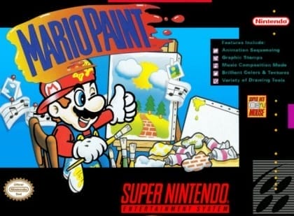 Mario Paint | SNES | Play retro games online for free, Play emulator games online for free