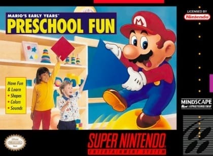Mario's Early Years: Preschool Fun | SNES | Play retro games online for free, Play emulator games online for free