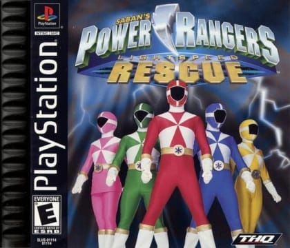 Power Rangers: Lightspeed Rescue | PlayStation | Play retro games online for free, Play emulator games online for free