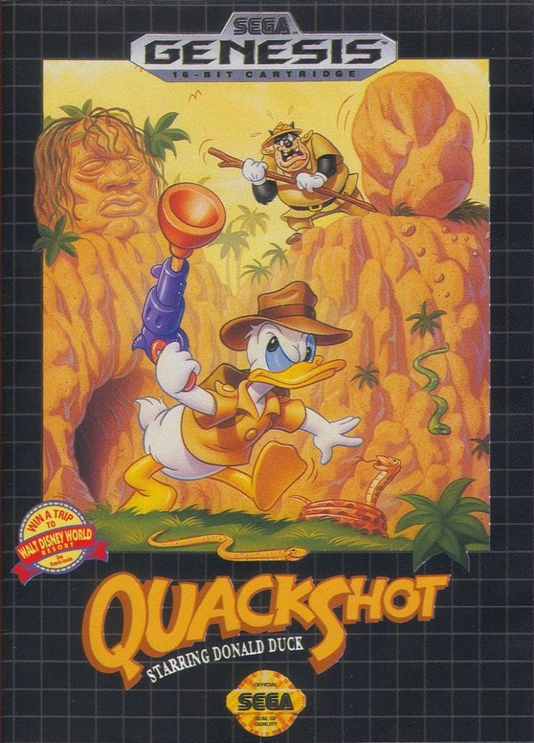 QuackShot Starring Donald Duck | Sega Genesis | Play retro games online for free, Play emulator games online for free