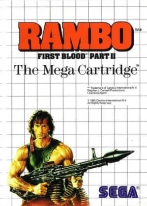 Rambo: First Blood Part II | Sega Master System | Play retro games online for free, Play emulator games online for free