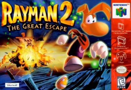 Rayman 2: The Great Escape | Nintendo 64 | Play retro games online for free, Play emulator games online for free