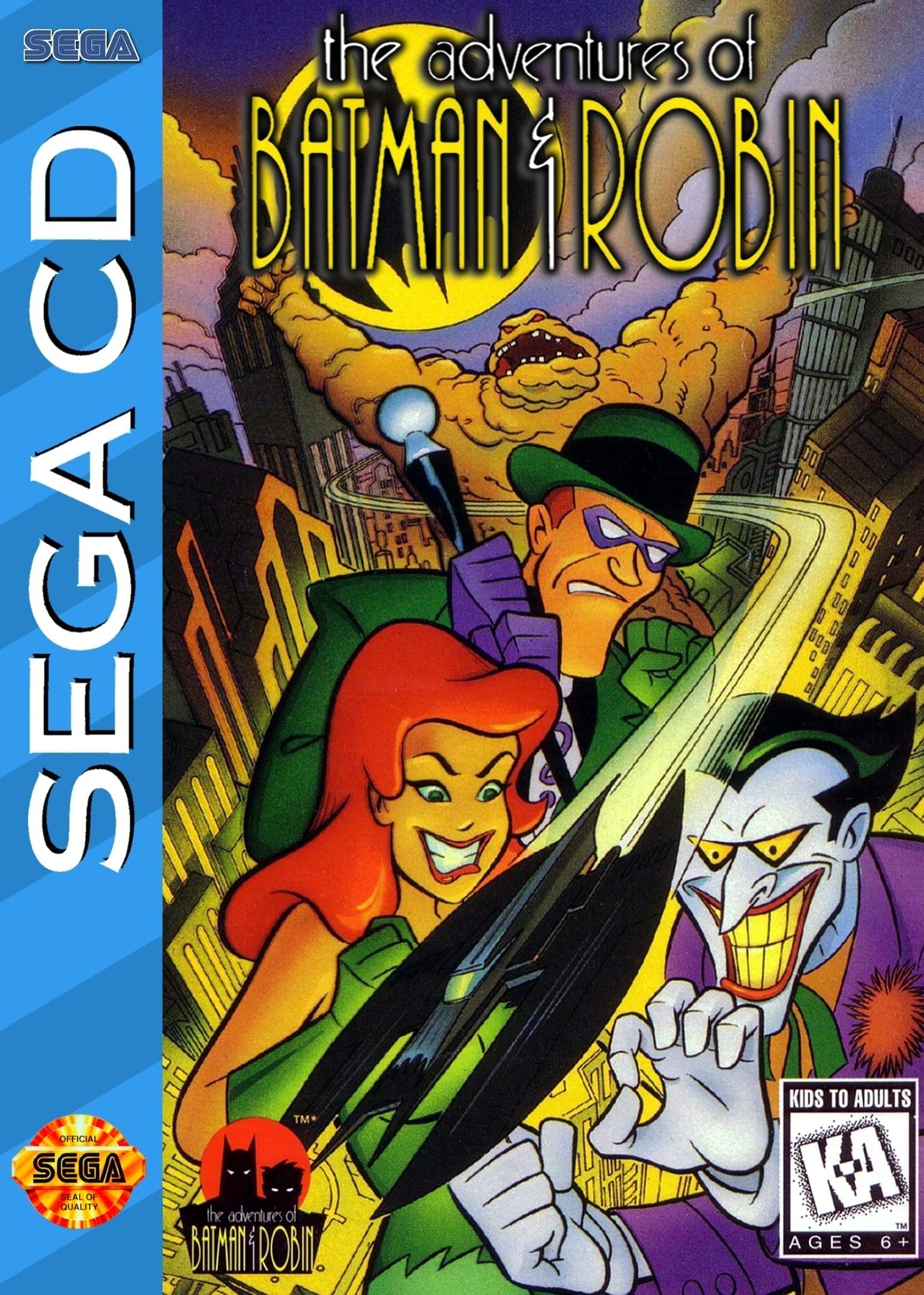 The Adventures of Batman & Robin | Sega CD | Play retro games online for free, Play emulator games online for free
