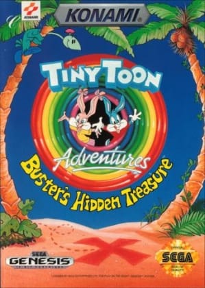 Tiny Toon Adventures: Buster's Hidden Treasure | Sega Genesis | Play retro games online for free, Play emulator games online for free
