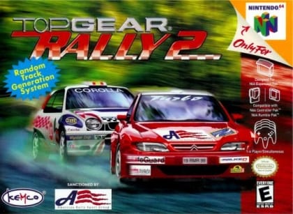Top Gear Rally 2 | Nintendo 64 | Play retro games online for free, Play emulator games online for free