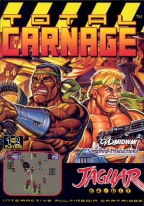 Total Carnage | Atari Jaguar | Play retro games online for free, Play emulator games online for free