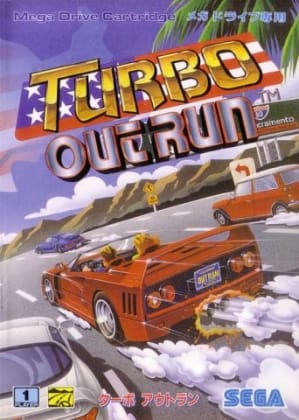 Turbo Outrun | Sega Genesis | Play retro games online for free, Play emulator games online for free