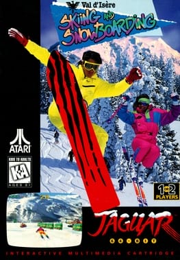 Val d'Isère Skiing and Snowboarding | Atari Jaguar | Play retro games online for free, Play emulator games online for free