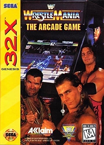 WWF WrestleMania: The Arcade Game | Sega 32X | Play retro games online for free, Play emulator games online for free