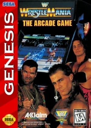 WWF WrestleMania: The Arcade Game | Sega Genesis | Play retro games online for free, Play emulator games online for free