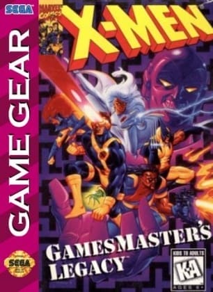 X-Men: Gamemaster's Legacy | Sega Game Gear | Play retro games online for free, Play emulator games online for free